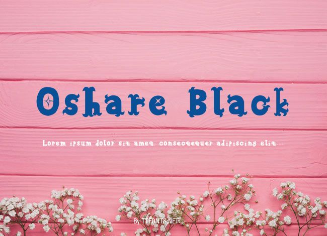 Oshare Black example